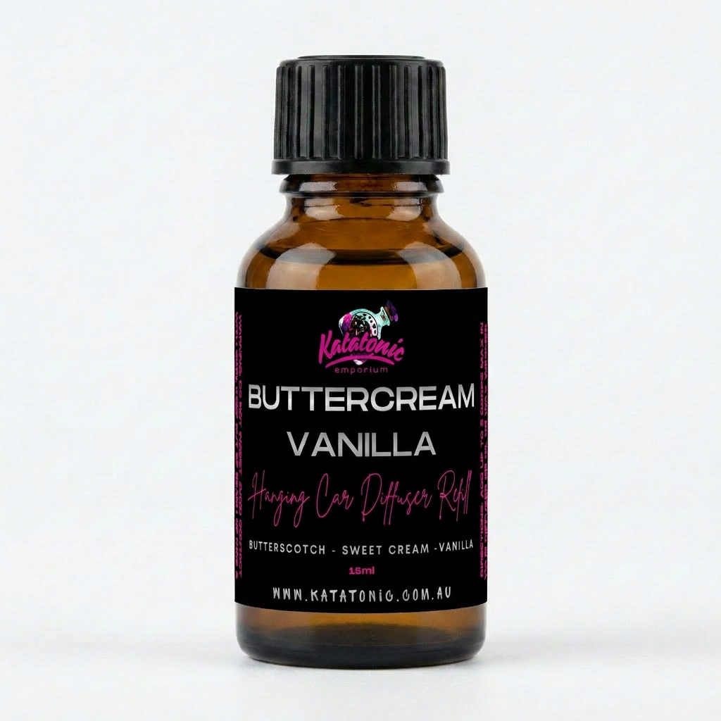 Buttercream Vanilla Hanging Car Diffuser Refill