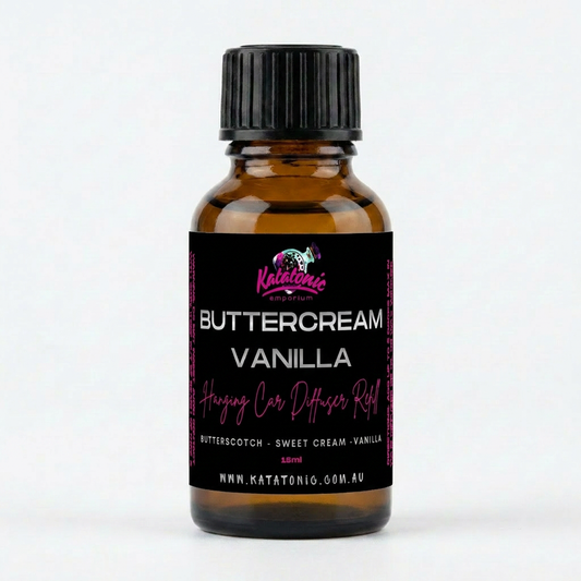 Buttercream Vanilla Hanging Car Diffuser Refill