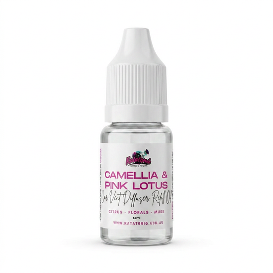 Camellia & Pink Lotus Car Vent Diffuser Refill by Katatonic