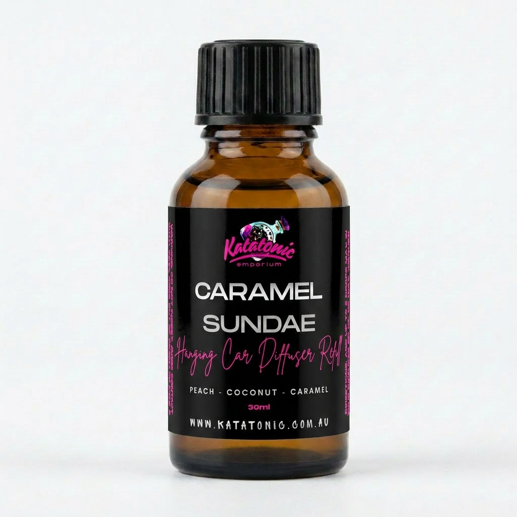 Caramel Sundae Hanging Car Diffuser Refill