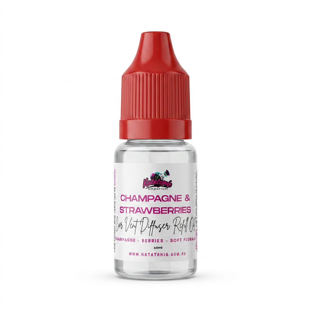 Champagne and Strawberries Car Vent Diffuser Refill