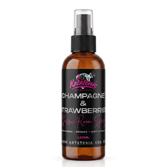 Champagne & Strawberries Room Spray 120ml by Katatonic