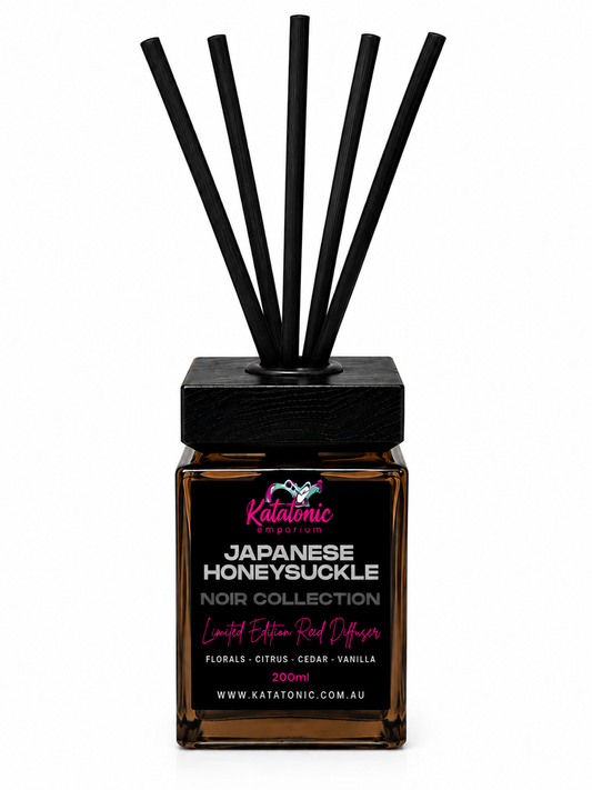 JAPANESE HONEYSUCKLE REED DIFFUSER 190ML NOIR SMOKE