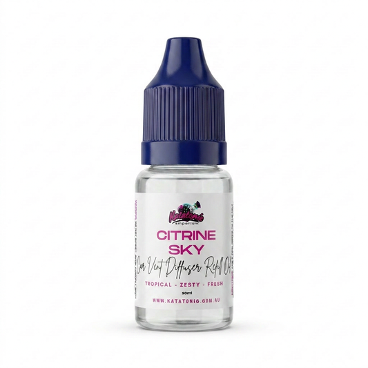 Citrine Sky Car Vent Diffuser Refill by Katatonic