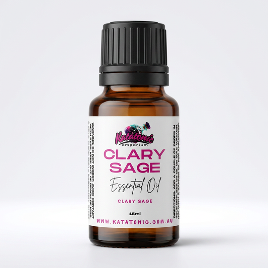 Clary Sage Essential Oil 15ml by Katatonic