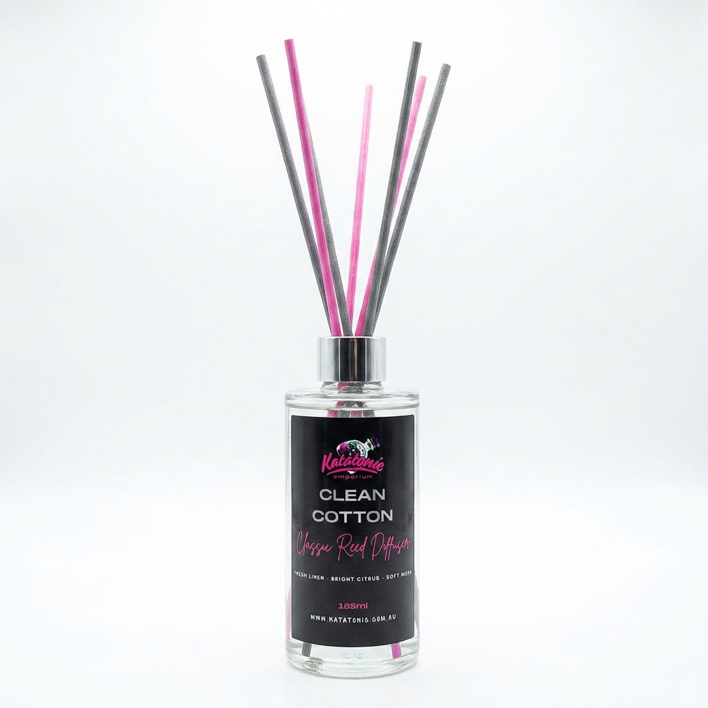Clean Cotton Reed Diffuser Tall 185ml