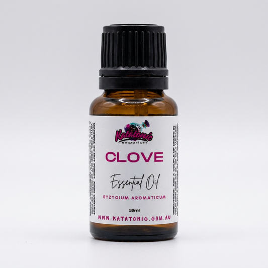 Clove Essential Oil 15ml by Katatonic
