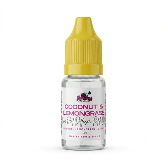 Coconut and Lemongrass Car Vent Diffuser Refill by Katatonic