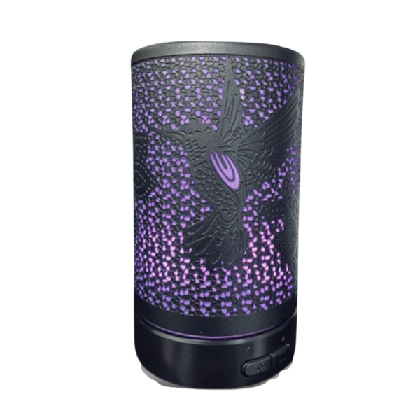 BLACK METAL HUMMINGBIRD SONIC DIFFUSER