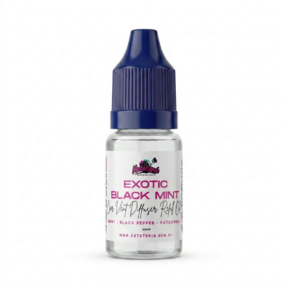 Exotic Black Mint Car Vent Diffuser Refill