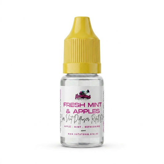 Fresh Mint and Apple Car Vent Diffuser Refill by Katatonic