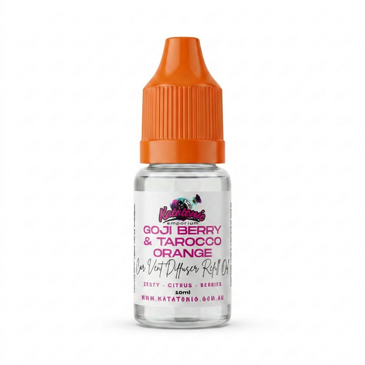 Goji Berry and Tarocco Orange Car Vent Diffuser Refill by Katatonic