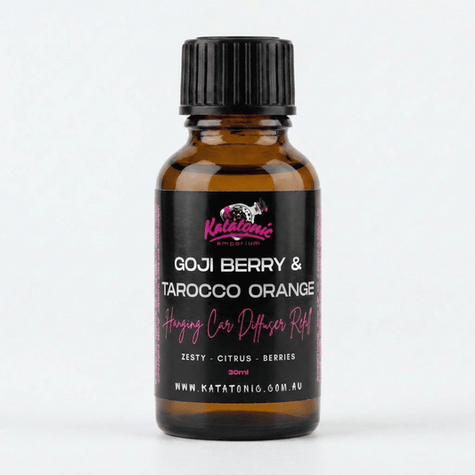 Goji Berry and Tarocco Orange Hanging Car Diffuser Refill