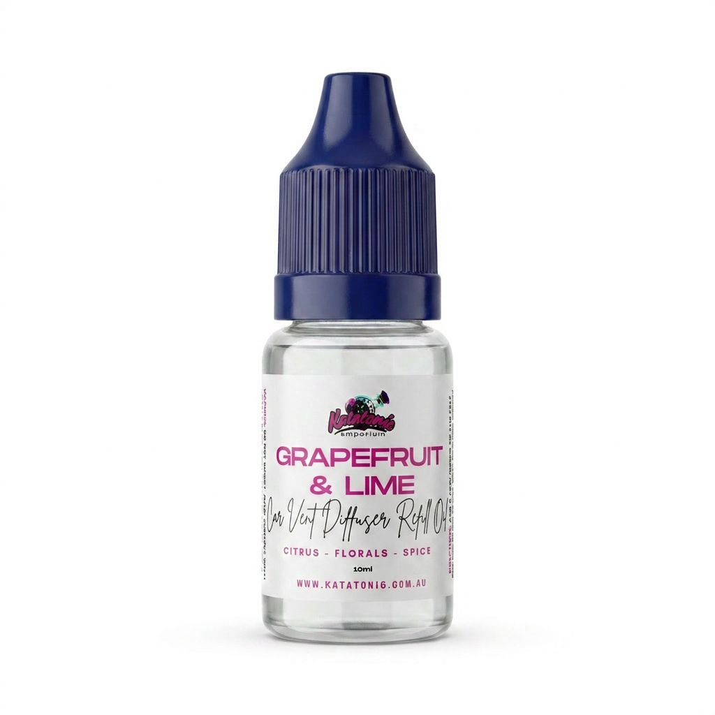 Grapefruit and Lime Car Vent Diffuser Refill