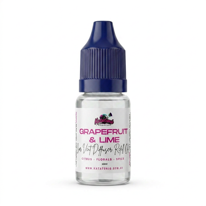Grapefruit and Lime Car Vent Diffuser Refill