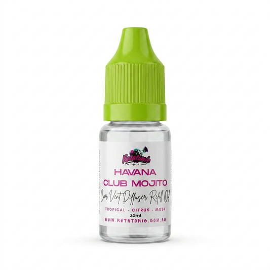 Havana Club Mojito Car Vent Diffuser Refill by Katatonic