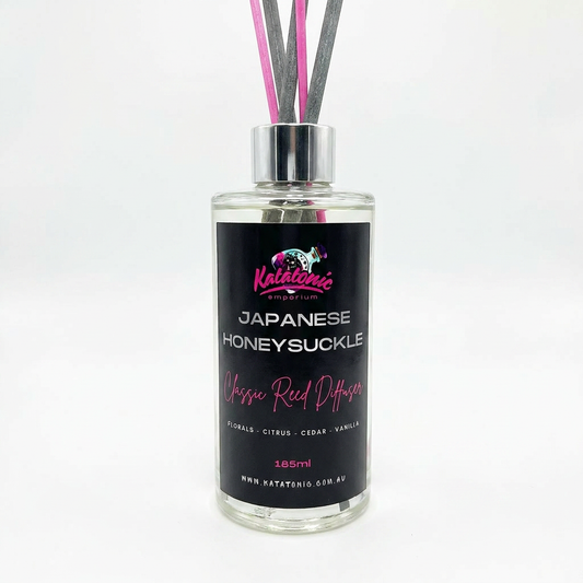 Japanese Honeysuckle Reed Diffuser Tall 185ml