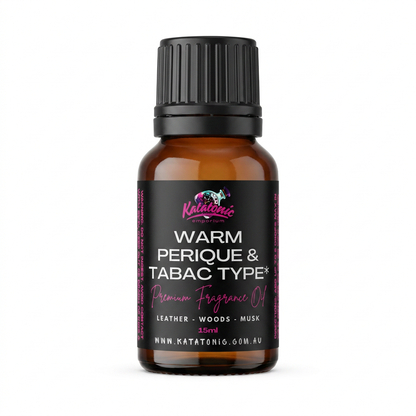 Warm Perique and Tabac Type* Car Vent Diffuser Refill