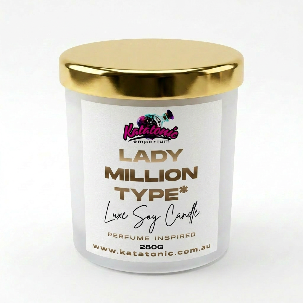 Lady Million Type Soy Candle Luxe Large