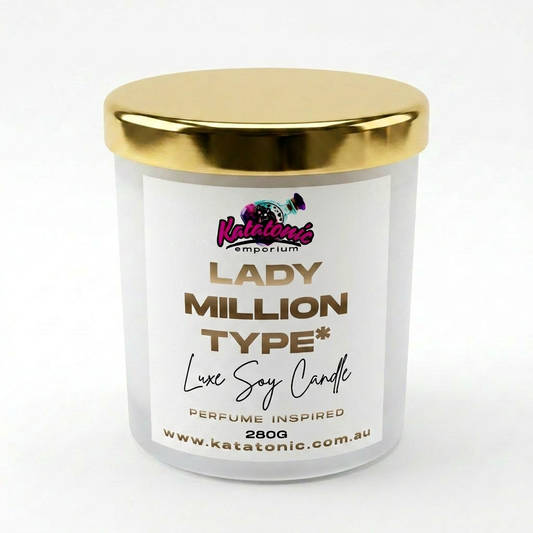 Lady Million Type Soy Candle Luxe Large