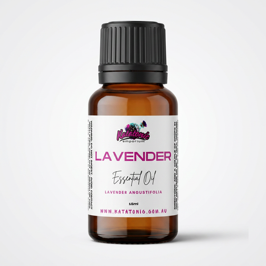 Lavender Essential Oil 15ml by Katatonic