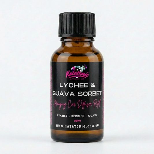 Lychee & Guava Sorbet Hanging Car Diffuser Refill