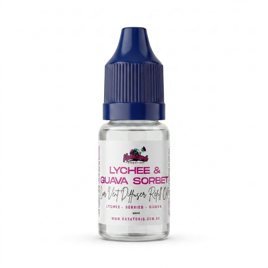 Lychee & Guava Sorbet Car Vent Diffuser Refill by Katatonic