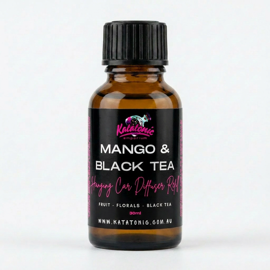 Mango and Black Tea Hanging Car Diffuser Refill