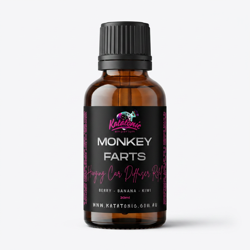 Monkey Farts Hanging Car Diffuser Refill