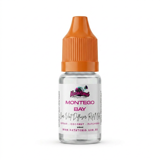 Montego Bay Car Vent Diffuser Refill by Katatonic