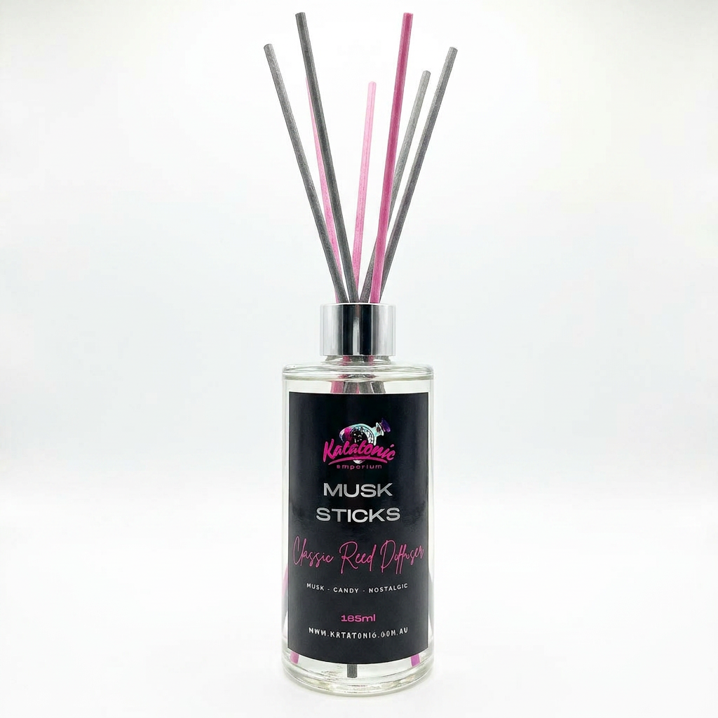 Musk Sticks Reed Diffuser Tall 185ml