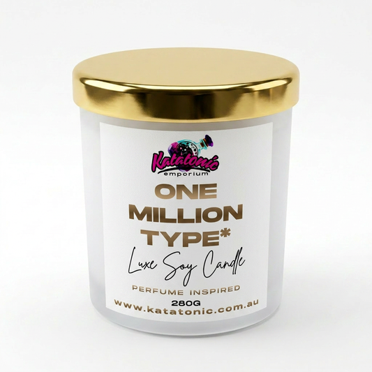 One Million Type Soy Candle Luxe Large