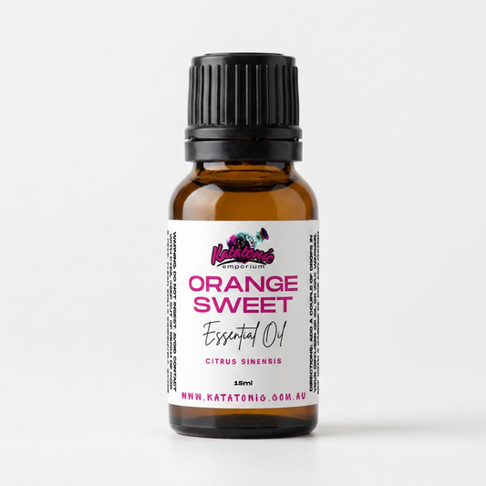 Orange Sweet Essential Oil 15ml by Katatonic
