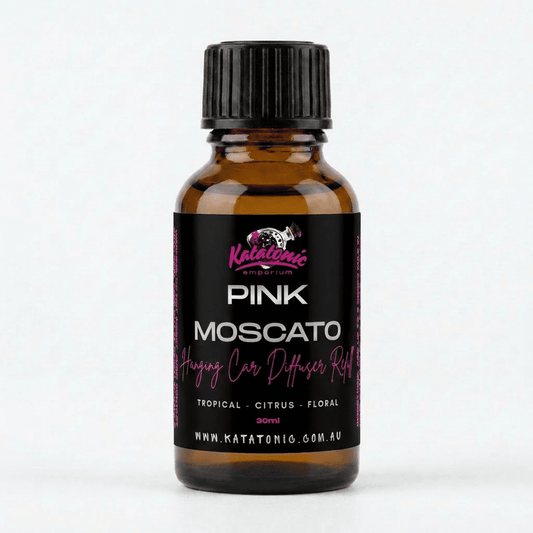 Pink Moscato Hanging Car Diffuser Refill
