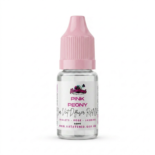 Pink Peony Car Vent Diffuser Refill by Katatonic