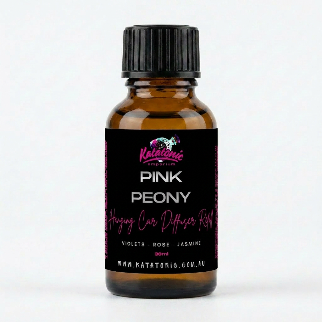 Pink Peony Hanging Car Diffuser Refill