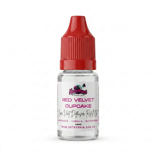 Red Velvet Cupcake Car Vent Diffuser Refill by Katatonic