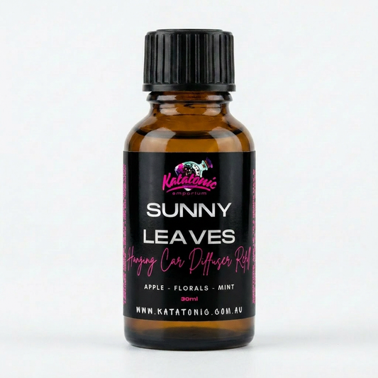 Sunny Leaves Hanging Car Diffuser Refill