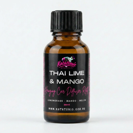 Thai Lime and Mango Hanging Car Diffuser Refill