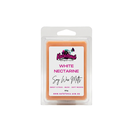 WHITE NECTARINE SOY WAX MELTS
