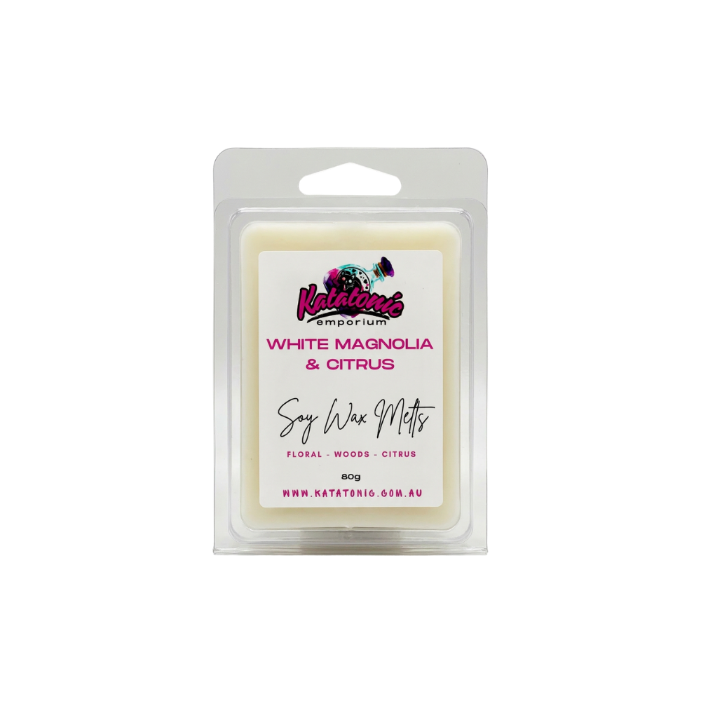 WHITE MAGNOLIA AND CITRUS SOY WAX MELTS