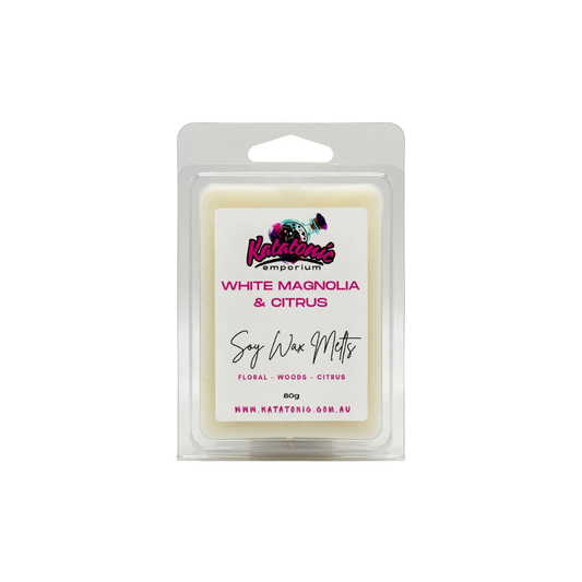 WHITE MAGNOLIA AND CITRUS SOY WAX MELTS