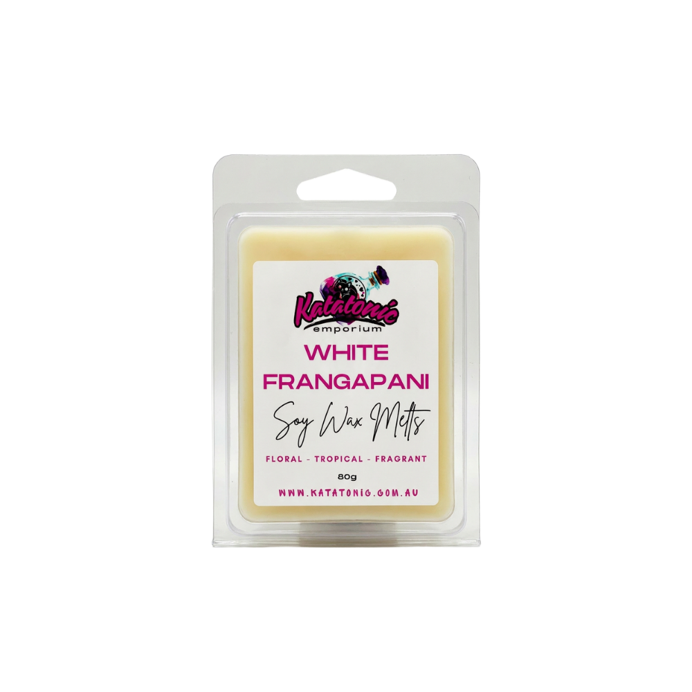 WHITE FRANGAPANI SOY WAX MELTS