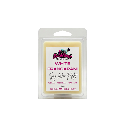 WHITE FRANGAPANI SOY WAX MELTS