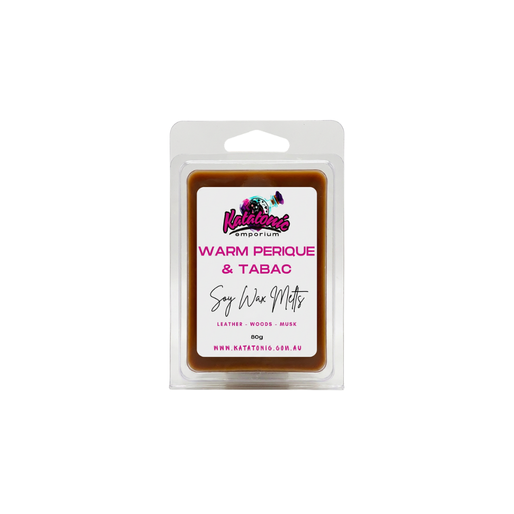 WARM PERIQUE AND TABAC TYPE* SOY WAX MELTS