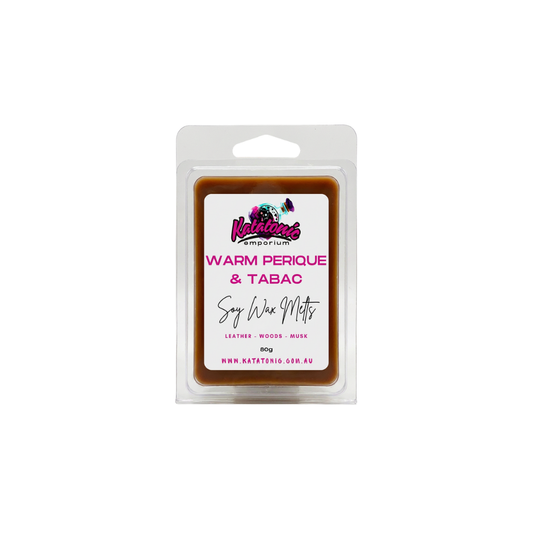 WARM PERIQUE AND TABAC TYPE* SOY WAX MELTS