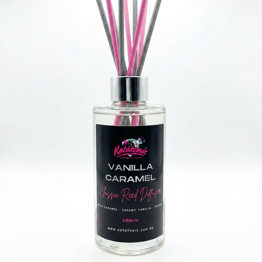 Vanilla Caramel Reed Diffuser Tall 185ml