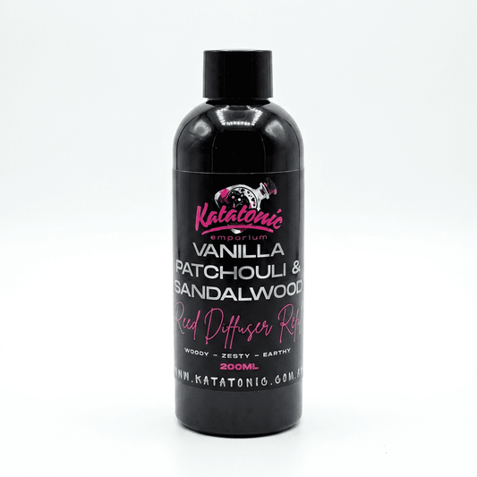Vanilla Patchouli & Sandalwood Reed Refill 200ml by Katatonic