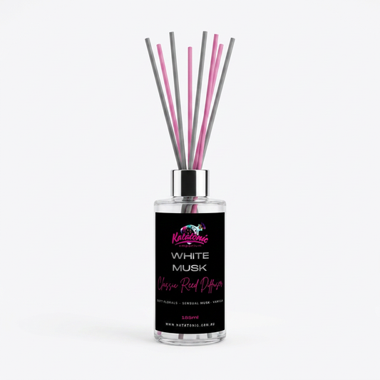 White Musk Reed Diffuser Tall 185ml