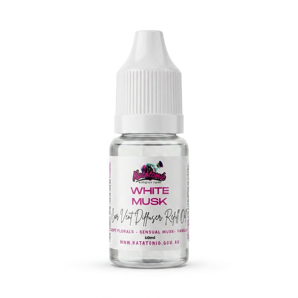 White Musk Car Vent Diffuser Refill